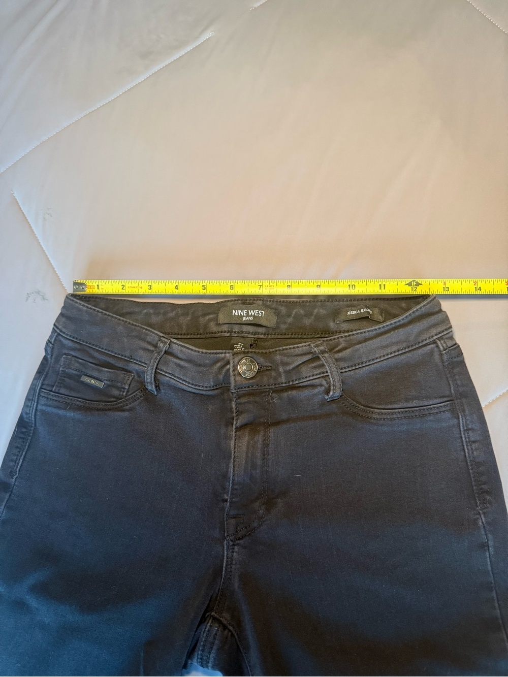 Nine West Jessica Jegging Black Skinny Jeans Stretchy Casual - Picture 5 of 9